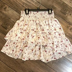 Altar’d State Sz M floral skirt